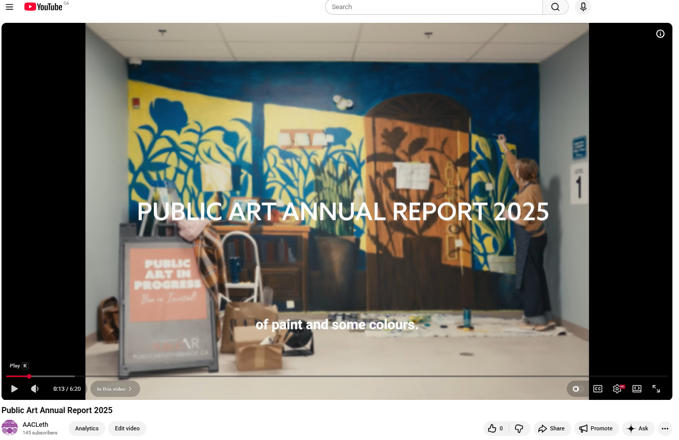 Public Art Annual Report 2025