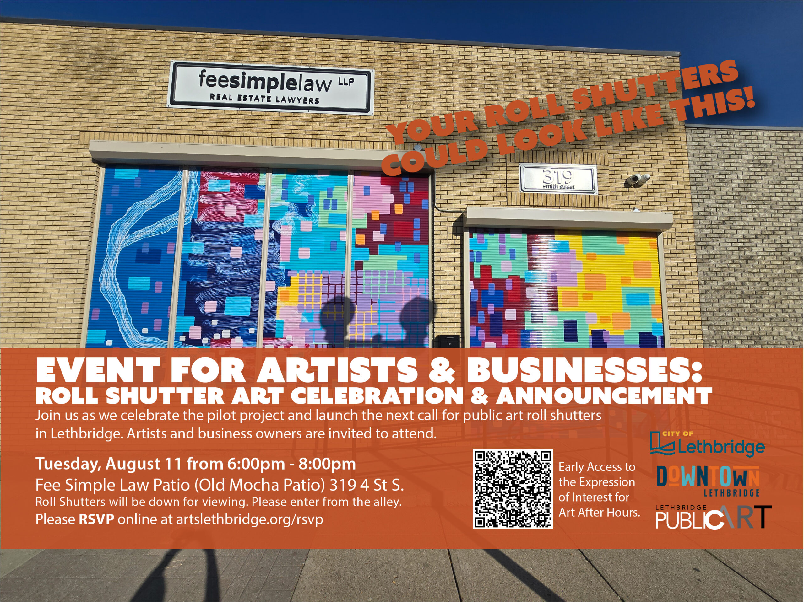 Roll Shutter Art Celebration & Announcement